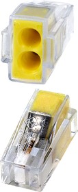 773-322, электромонтажные экспресс-клеммы, 2х2.50 кв.мм, без пасты
