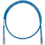 NK6APC9BU, Cable Assembly Cat 6a 2.7m 26AWG RJ-45 to RJ-45 8 to 8 POS M-M ...