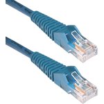 N001-002-BL, Ethernet Cables / Networking Cables 2' Cat5e/Cat5 350MHz RJ45 M/M ...