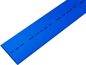 Фото 1/6 24-0006, Трубка термоусаживаемая ТУТ нг 40,0/20,0мм, синяя, упаковка 10 шт. по 1м