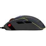 Мышь игровая HIPER Aero A-2 Black USB {5000/10 000DPI, 8 кнопок ...