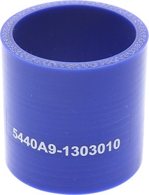 Фото 1/2 130-16-116, Патрубок МАЗ радиатора верхний (L=60мм,d=50) силикон MEGAPOWER