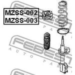 MZSS-002, Опора заднего амортизатора левая