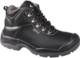 Фото 1/5 SAUL2S3NO44, SAULT2 S3 Black Steel Toe Capped Men's Ankle Safety Boots, UK 10, EU 44