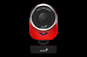 Фото 1/8 Интернет-камера Genius QCam 6000 красная (Red) new package