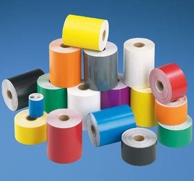 Фото 1/2 T200X000VX1Y, Wire Labels & Markers CONT TAPE VINYL YLW 2.00X100FT 1in