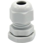 RND 465-00380, Cable Gland, 3 ... 6.5mm, M12, Polyamide, Grey, Pack of 10 pieces