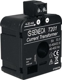 T201DCH50-LP, Current Sensor 1kHz 50 A 28V 500ms IP20 DIN Rail Mount T201
