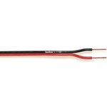 C102 2X4.00, Audio Cable 2x 4mm² Unshielded Black / Red 100m