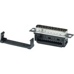 C0580-37MCASB0R, 13 Way Horizontal D-sub Connector Plug