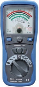DT-5503 Аналоговый тестер изоляции и электропроводимости