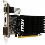 Видеокарта MSI NVIDIA GeForce GT 710 GT 710 2GD3H LP 2ГБ DDR3, Low Profile, Ret
