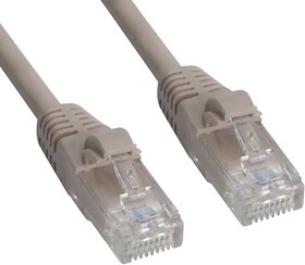 MP-54RJ45UNNE-001, Ethernet Cables / Networking Cables Cat.5E 4-pair Patch Cable RJ45/RJ45 1ft