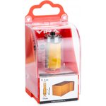 Фреза кромочная прямая обгонная с нижним подшипником 19 х 25 мм хвостовик 12 мм ...