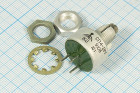 Фото 1/2 Подстроечный резистор 1,5 кОм, линейность A, вариант монтажа ВС2, СП4-2Мб