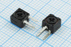 Подстроечный чип резистор 1,0МОм, тип 16, SMD (32)