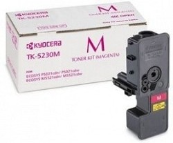 Фото 1/4 Kyocera-Mita TK-5230M Тонер-картридж, Magenta {P5021cdn/cdw, M5521cdn/cdw (2200стр)}