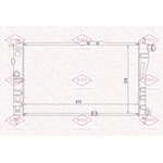 TGA1010, Радиатор охлаждения DAEWOO Nexia 95-