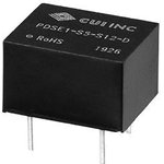 PDSE1-S5-S3-D, Isolated DC/DC Converters - Through Hole 3.3 Vdc, 0.303 A, 1 W ...
