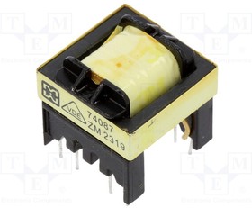 74087, Switching Transformer 86:12:10:10 15W 9 Terminal PC Pin Thru-Hole