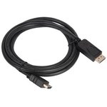 (CC-DP-HDMI-6) Кабель DisplayPort-HDMI Gembird/Cablexpert CC-DP-HDMI-6, 1,8м ...