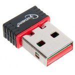 (WNP-UA-007) Сетевой микро адаптер WiFi Gembird 150 Мбит, USB, 802.11b/g/n