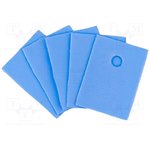 ART.AGT-241, Tape: heat transfer; W: 13mm; L: 18mm; Thk: 0.3mm; 1.5W/mK; 5pcs.