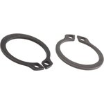 Steel External Circlip, 18mm Shaft Diameter, 17mm Groove Diameter