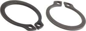 Фото 1/2 Steel External Circlip, 18mm Shaft Diameter, 17mm Groove Diameter