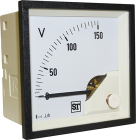 EQ74-V63X2N1CAW0ST, Sigma Series Analogue Voltmeter AC, 68 x 68 mm