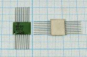 Резисторная сборка 150 Ом x 8, мощность 0,25 Вт, размер SOIC10x7x2, контакты 16C, Б19К-3-1