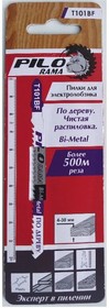 551017, Пилки для лобзика Bi-metal 100x75 мм 10 з/д древес,ДСП,пластмасса h=4-30мм чист.