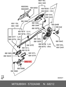 5732A048 Ограничитель двери