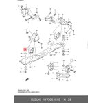 1172054G10, ПОДУШКА ДВИГАТЕЛЯ