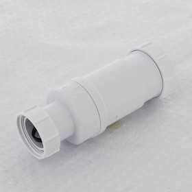 Фото 1/3 00-00021393, Сифон McAlpine самозакрывающийся сливной ("сухой" клапан) вход 1 1/2" В выход компрес. D=50 мм уп. пакет