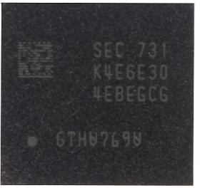 (k4e6e304eb-egcg) оперативная память Samsung K4E6E304EB-EGCG LPDDR3 2GB нереболенная