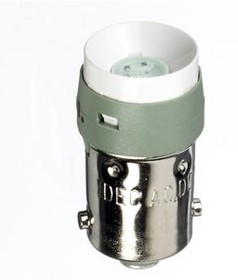 LSTD-2G, LED Lamp, BA9S, Green, 24V, IDEC HW Series