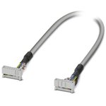2288901, Round cable set; connection 1: IDC/FLK socket strip (1x 14-position) ...