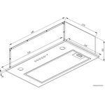 Кухонная вытяжка Akpo Micra Twin 60 WK-7 черный