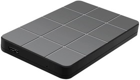 Фото 1/3 Внешний корпус для HDD AgeStar 3UB2P1 SATA III USB3.0 пластик черный 2.5"