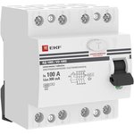 Выключатель дифференциального тока (УЗО) 4п 100А 300мА тип AC ВД-100 ...