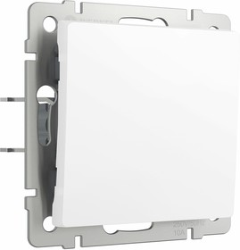 W1110061/ Выключатель одноклавишный (белый матовый)