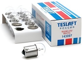 Фото 1/3 Лампа TESLAFT R10W 24V (BA15s) 143087
