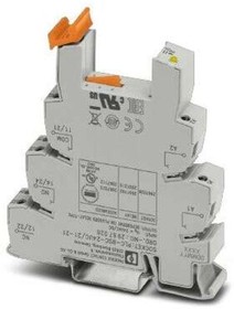 2967028, PLC-BSC 2 Pin 24V ac/dc DIN Rail Relay Socket