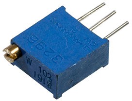 Фото 1/3 L-KLS4-3296W-102, 1кОм подстроечный резистор