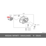 306A0JA60E, Подшипник выжимной гидравлический