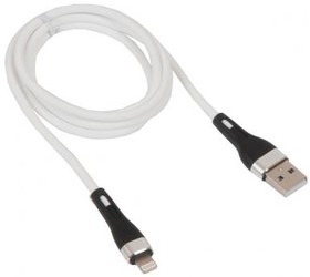 (6931474738127) кабель USB BOROFONE BX46 Rush USB - Lightning, 2.4А, 1 м, белый
