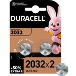 (CR2032) батарейки литиевые Duracell, 2032 3V 2шт