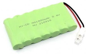 (1800 mAh) аккумулятор Ni-Cd 8.4V 1800 mAh AA Flatpck разъем KET-2P