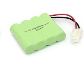 (1800 mAh) аккумулятор Ni-Cd 4.8V 1800 mAh AA Flatpack разъем 5559